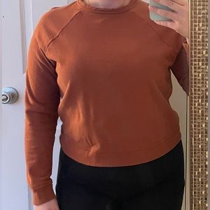 Target Brand Terracotta Fall Sweatshirt